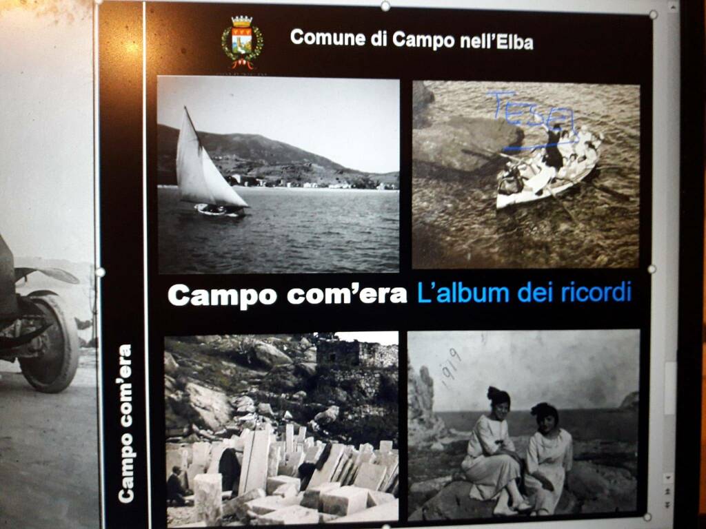 Campo com'era, l'album dei ricordi, presentato il libro fotografico -  Tirreno Elba News