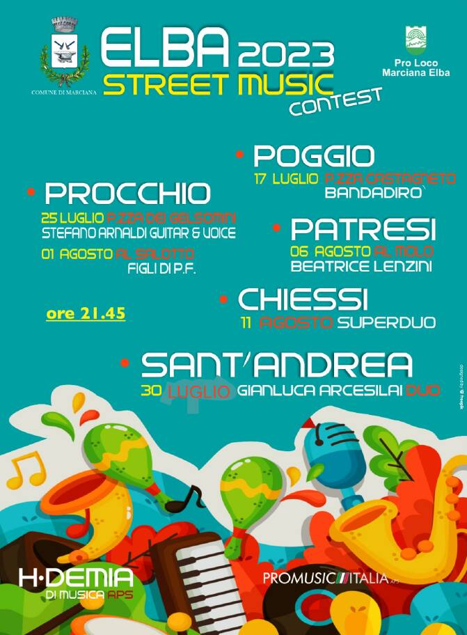 Marciana tutto pronto per Street Music Contest Tirreno Elba News